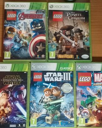 Lotto giochi lego per Xbox 360