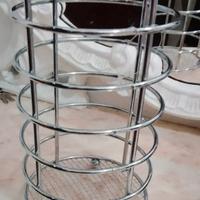 Porta mestoli in acciaio 