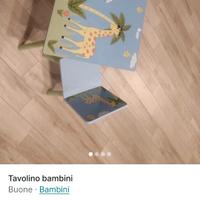tavolino bambini 
