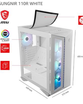 Mpg Gungnir 110R white