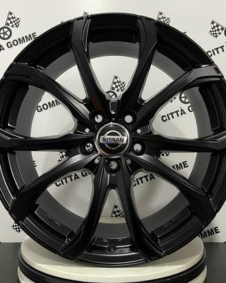 CERCHI IN LEGA NISSAN JUKE QASHQAI X-TRAIL LEAF 18