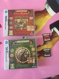 Giochi professor layton nintendo DS (leggere desc)