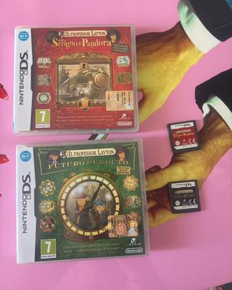 Giochi professor layton nintendo DS (leggere desc)