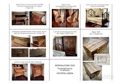 MOBILI ANTICHI MISTI