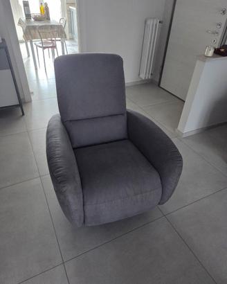 Poltrona relax manuale Divani&Divani by Natuzzi
