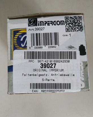 Cuffia semiasse Subaru Legacy BL Impergom 39027