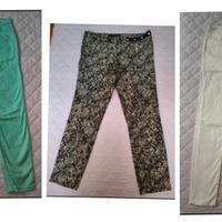 Set 3 pantaloni skinny 100%cotone