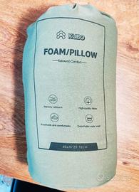Cuscino da viaggio/campeggio KUBO in Memory Foam