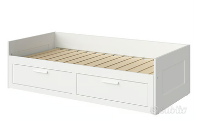 Struttura letto singolo estraibile