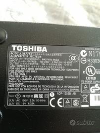 alimentatore Toshiba notebook 