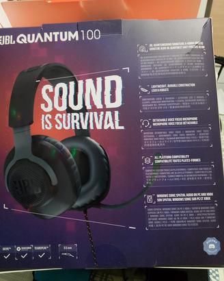 cuffie JBL Quantum 100