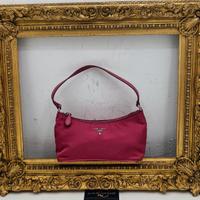 PRADA BORSETTA MINI BAG POCHETTE NYLON FUCSIA