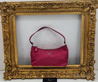 PRADA BORSETTA MINI BAG POCHETTE NYLON FUCSIA