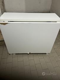 NORDEN Tavolo a ribalta, bianco, 26/89/152x80 cm