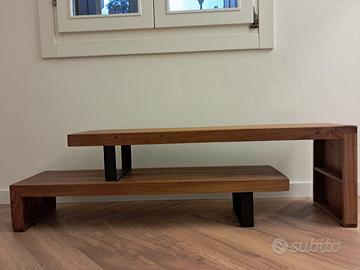 Mobiletto con ripiani a giorno / Porta tv