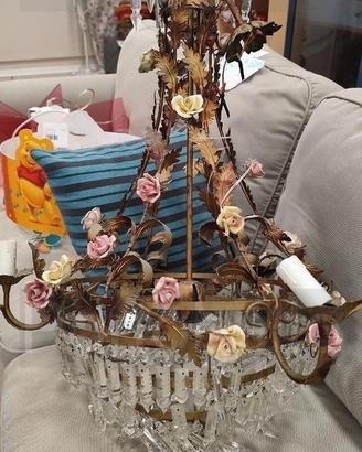 Codice: 5006 LAMPADARIO N.4 LUCI STILE CLASSICO C