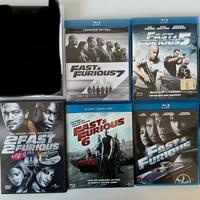 Set DVD/Blu ray Fast & Furious + Need for speed