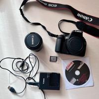 Canon EOS 1100D Reflex – Come nuova, kit completo