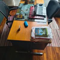 scrivania legno - metallo Trau