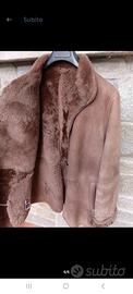 Giaccone/cappotto vero montone donna