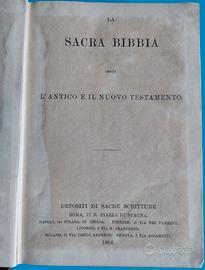 BIBBIA  traduzione Giovanni Diodati 1888