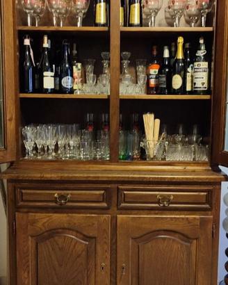 Mobile bar / Credenza in noce massello