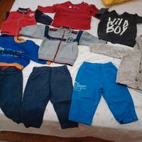 Lotto abiti bimbo taglia 6/12 mesi