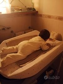 Fasciatoio Cam con vaschetta e portaoggetti