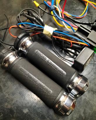 Manopole riscaldate per Harley Davidson 