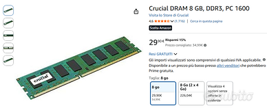 RAM CRUCIAL DDR3