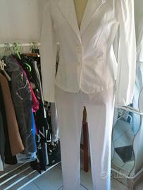 Completo Giacca e Pantaloni Bianco