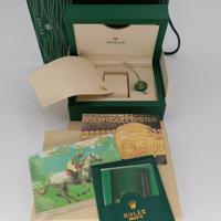Scatola Rolex verde