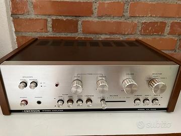 Amplificatore e giradischi E