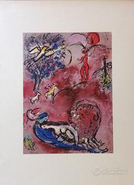 Marc Chagall litografia ed. limitata, certificato