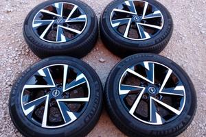 CERCHI E GOMME 16 ORIGINALI OPEL COD:1552