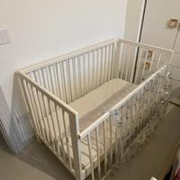 Lettino ikea Gulliver+materasso
