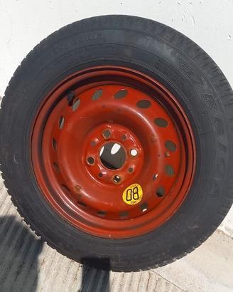Ruotino di scorta originale Fiat Panda 169 (2004)