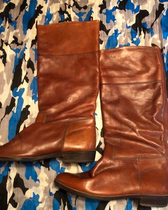 Stivale in pelle morbida