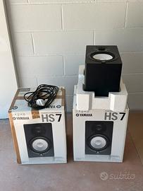Yamaha HS7 Coppia Monitor