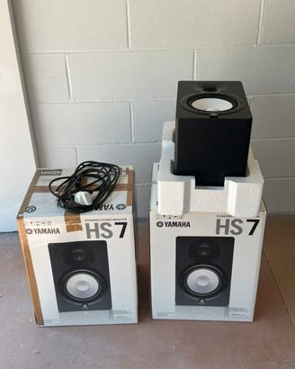 Yamaha HS7 Coppia Monitor
