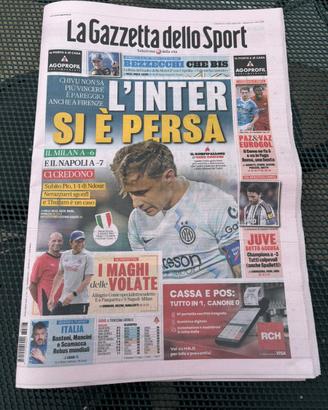 Giornale Calcio 23 Marzo 2026 Gazzetta Dello Sport