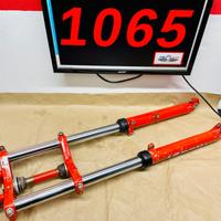 FORCELLA CON PIASTRE FANTIC TRIAL 200 FM 350 1980