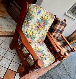 2 poltrone rustiche perfette!! 