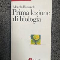 Prima lezione di biologia (Edoardo Boncinelli)