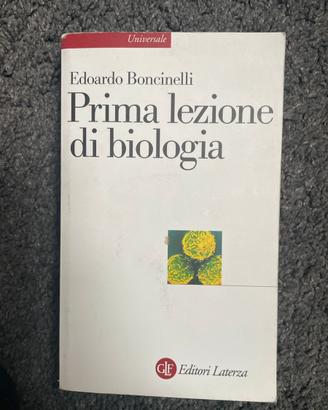 Prima lezione di biologia (Edoardo Boncinelli)