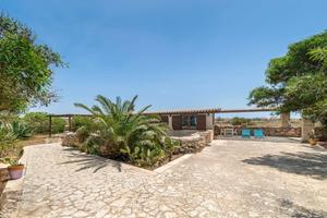 Monolocale azzurro 4 posti Favignana