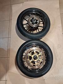 Cerchi rs 125 mod. Nuovo e vecchio