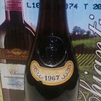 Bottiglia vino barolo 1967