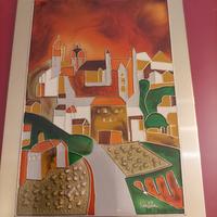 Quadro piastra argentata 800 Franco Gentilini   