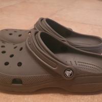 crocs verde scuro 41-42 (9/11)